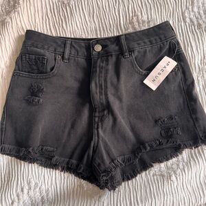 Pacsun Black Denim Shorts
